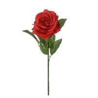 Rose rød 60 cm